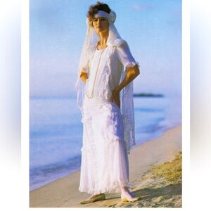 Unique and rare vintage original Laura Ashley cotton dress